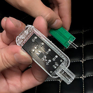 PCBA 12 개의 높은 빛 LED 자동차 발굴 빛 원본 자동차 대기 조명을 지원