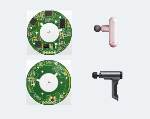 브러쉬리스 모터 패시아 총에 대한 PCB 공급 업체 인덕티브 인덕티브 사각형 파도 제어 지원