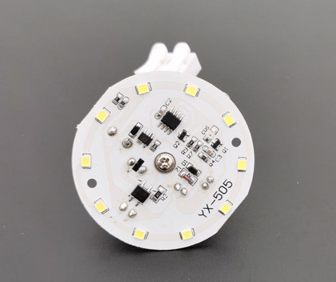 PCBA 10 LED 및 USB 커넥터 음성 및 빛 감지 통합 천장 조명, 지원 자기 장착