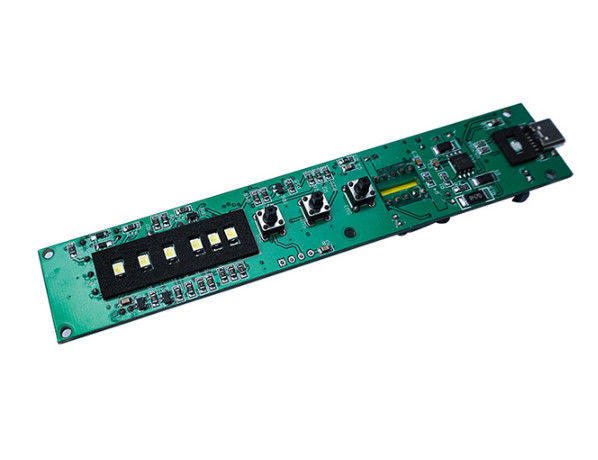 FR-4 단층 PCB 제조 조립 장치 USB 커넥터로 RF 뷰티