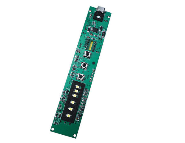 FR-4 단층 PCB 제조 조립 장치 USB 커넥터로 RF 뷰티