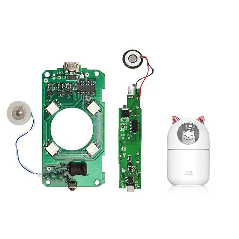 사용자 지정 휴대용 미니 작은 향기 확산기 PCBA USB 재충전 수습기 PCB 인쇄 회로판